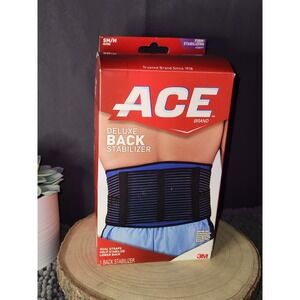 ACE‎ Deluxe Back Stabilizer SM/M~Firm Support~ NEW IN PACKAGE